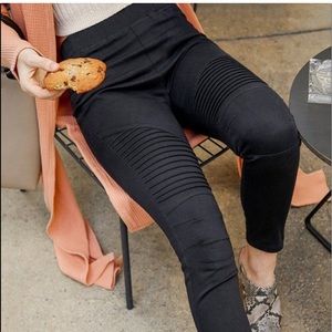 OOBERSWANK MOTO LEGGINGS BLACK XL